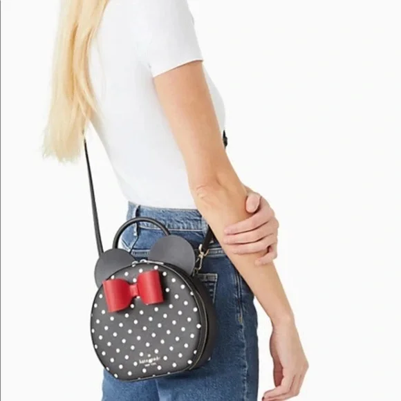 Disney x Kate Spade New York Minnie Crossbody Bag - Picture 4 of 16